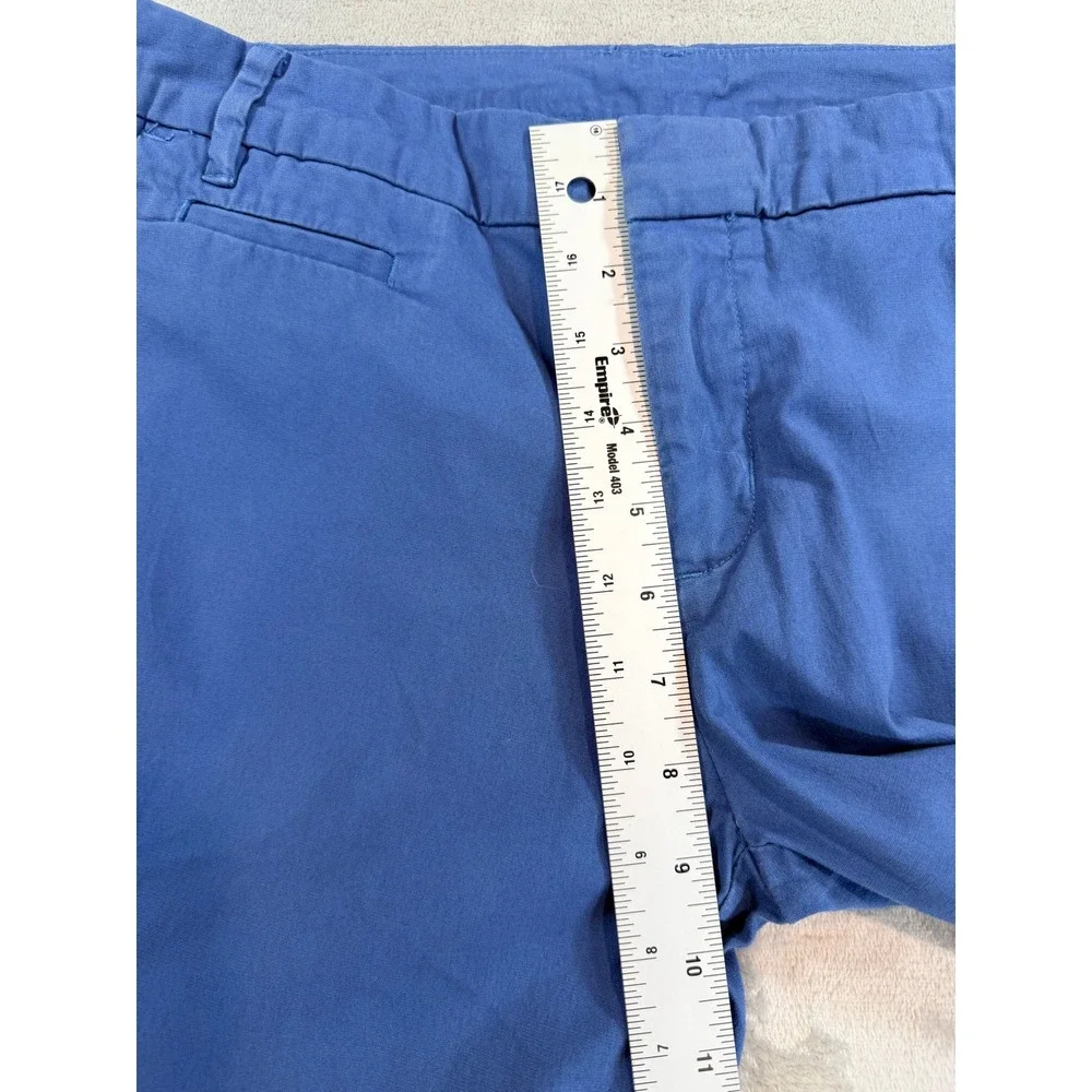 Patagonia Womens Cropped Pants Chino Organic Cotton Spandex Blue 8 - Picture 8 of 10